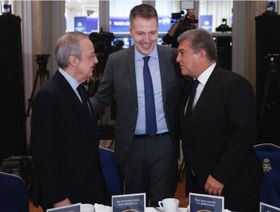 هل يعتبر جوان لابورتا أن فلورنتينو بيريز "لم يعُد مخيفاً"؟