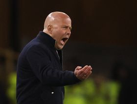 سلوت: فرضنا شخصيتنا على إيفرتون بمساعدة الجمهور الرائع