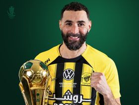 بنزيما ولاعب من دوري يلو يتصدران تشكيلة الموسم في كأس الملك