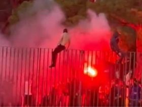 أعمال شغب قبل الصدام بين برشلونة وبايرن ميونيخ في دوري الأبطال