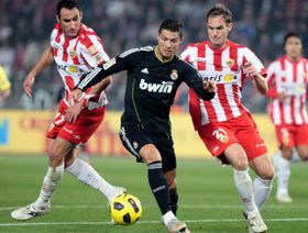 كريستيانو رونالدو يقرّب ألميريا من حلم الصعود "بشعاره وصيحته"