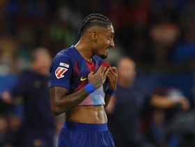 رافينيا يقترب من محمد صلاح في التمريرات الحاسمة بأوروبا