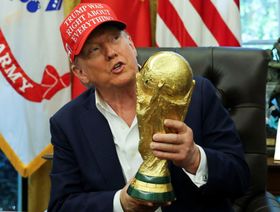 ترمب ينفي صلته بمشروع إنفانتينو "لتخصيص" كأس العالم