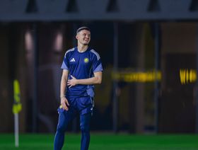 الحمدان يمنح النصر التقدم على أركاداغ في الشوط الأول