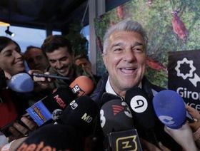 "هذا هراء".. لابورتا يسخر من ريمونتادا ريال مدريد ضد أرسنال