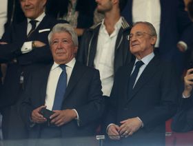 أتلتيكو مدريد يردّ على فلورنتينو بيريز: الهوس اضطراب ذهني ناتج عن فكرة راسخة