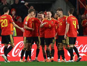 بلجيكا تحجز مكانها في كأس العالم.. وويلز ومقدونيا الشمالية إلى الملحق