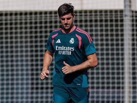 تيبو كورتوا يتدرب منفرداً بعد عودته إلى ريال مدريد
