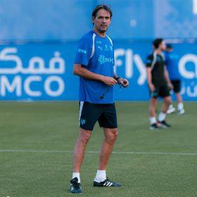 إنزاغي: لا أفكّر في مستقبلي مع الهلال وأفتخر بابني حين يلعب حاملاً رقمي