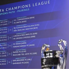 تعرف على نتائج قرعة الدور التمهيدي لدوري أبطال أوروبا