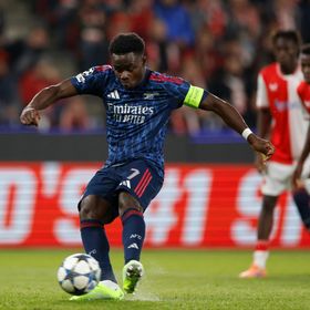 رقم تاريخي لبوكايو ساكا مع أرسنال في دوري أبطال أوروبا