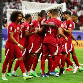 شاهد..قطر تقلب الطاولة على فلسطين وتتأهل لربع نهائي كأس آسيا