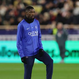 غياب ديمبيلي عن مباراة سان جيرمان وموناكو في دوري أبطال أوروبا