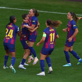 شاهد.. سيدات برشلونة على عرش أوروبا مجدداً برباعية تاريخية في شباك ليون