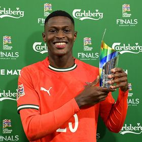 نونو مينديز الأفضل في نهائي دوري الأمم الأوروبية بين البرتغال وإسبانيا