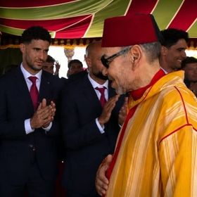 بحضور إنفانتينو.. ملك المغرب يستقبل "أسود الأطلس" في عيد العرش