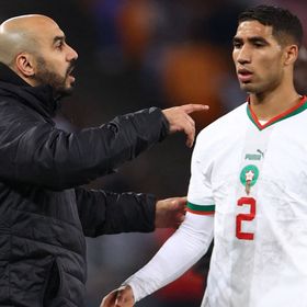 الركراكي متفائل بجاهزية أشرف حكيمي لكأس أمم إفريقيا بالمغرب