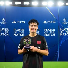 الجزائري إبراهيم مازة أفضل لاعب في مباراة ليفركوزن وبنفيكا