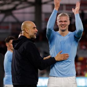 غوارديولا يمدح هالاند ويكشف مدة غياب رودري عن مانشستر سيتي