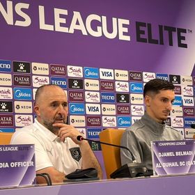 بلماضي يكشف سر تألق لاعبي الدحيل أمام الأندية السعودية