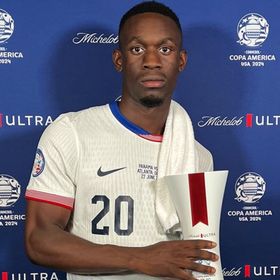 فولارين بالوغون أفضل لاعب في مباراة أميركا وبنما