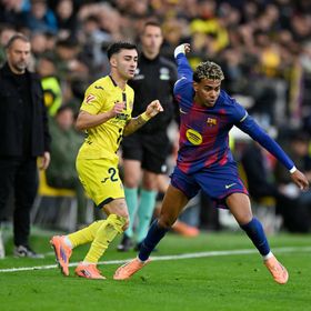 لامين يامال يبتكر احتفالاً مستفزاً للرد على جمهور فياريال