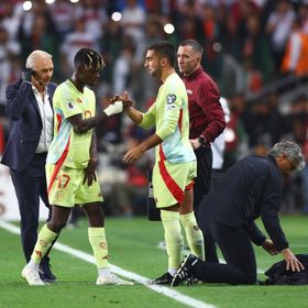 إصابة نيكو ويليامز تفسد احتفالية إسبانيا أمام تركيا