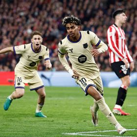 شاهد.. لامين يامال يقهر بلباو بتسديدة مذهلة وبرشلونة يعزز الصدارة