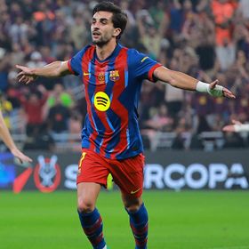 شاهد.. برشلونة يهز شباك بلباو برباعية في الشوط الأول من السوبر