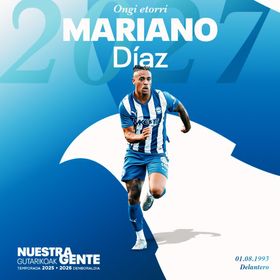 ماريانو دياز يعزز هجوم ألافيس بعقد حتى 2027