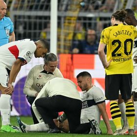 إصابة هيرنانديز مدافع باريس سان جيرمان بقطع في الرباط الصليبي