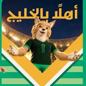 "أهلاً بذيبان".. الكشف عن تميمة خليجي 2027
