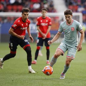 أتلتيكو مدريد يخسر في أوساسونا ويخاطر بمركزه الثالث في الليغا