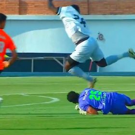 شاهد.. حارس فاركو يتصدى للكرة بيده خارج المنطقة والـ"VAR" لا يتدخل