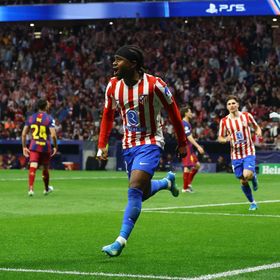 شاهد.. لوكمان يفسد ريمونتادا برشلونة أمام أتلتيكو مدريد في الشوط الأول