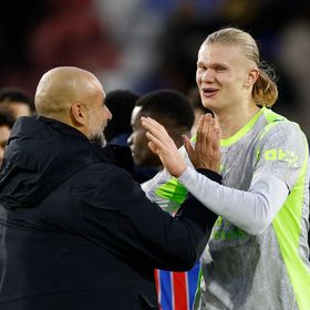 غوارديولا يمدح هالاند وينتقد فودين بعد فوز مانشستر سيتي على بالاس