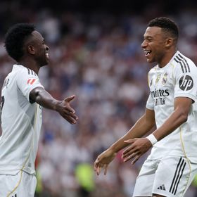 مبابي وفينيسيوس يقودان تشكيلة ريال مدريد أمام ليفانتي في الليغا