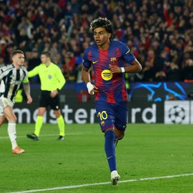 لامين يامال يكسر رقم كيليان مبابي في دوري أبطال أوروبا