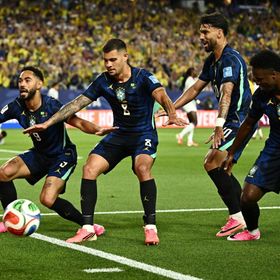 شاهد.. البرازيل تدك شباك هايتي بثلاثية في الشوط الأول ورافينيا يصاب