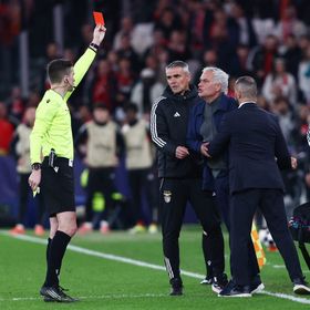 مورينيو يكشف سبب طرده وينتقد التحكيم وفينيسيوس جونيور