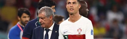 صدام كريستيانو رونالدو مع مدربين سابقين للبرتغال image