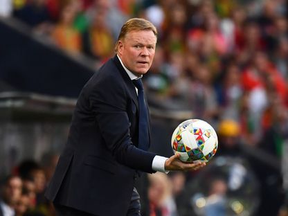 مدرب هولندا رونالد كومان - AFP