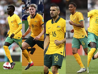 لاعبو منتخب أستراليا في كأس العالم قطر 2022  - الشرق 