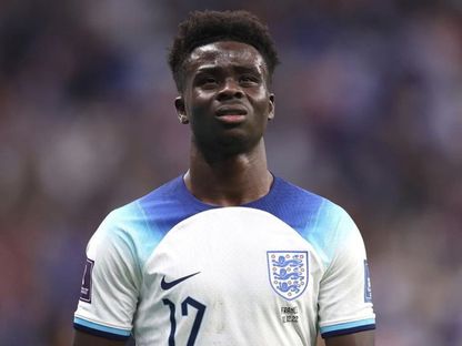 بوكايو ساكا لاعب انجلترا في مونديال 2022 - insta/bukayosaka87