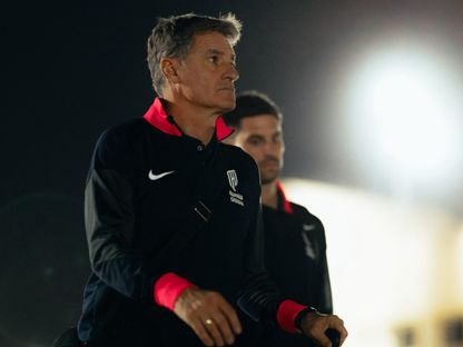 ميتشل غونزاليس مدرب القادسية قبل مواجهة الأهلي في كأس ملك السعودية - 29 مايو 2025 - x@Alqadsiah