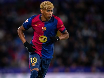 لامين يامال نجم برشلونة الإسباني - 3 مايو 2025 - X/FCBarcelona_es