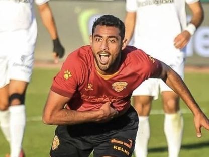 أحمد ياسر ريان يسجل ثنائية لسيراميكا أمام المصري البورسعيدي في الدوري المصري - Twitter/Ceramica Cleopatra