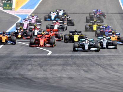 من سباق الجائزة الكبرى للفورمولا 1 في فرنسا عام 2019 - AFP