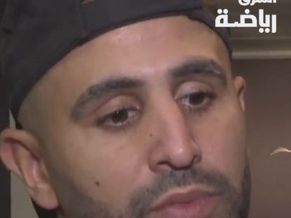 رياض محرز في حديث خاص مع الشرق رياضة - Asharq/tv