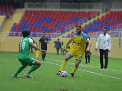 من مباراة دهوك ونفط الوسط في الدوري العراقي - 9 نوفمبر 2023 - Facebook/Iraq Stars League